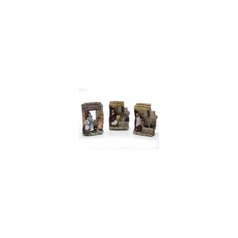 foto del prodotto webmarketpoint ambientazione per presepi 6x h10 cm assortito pz 1