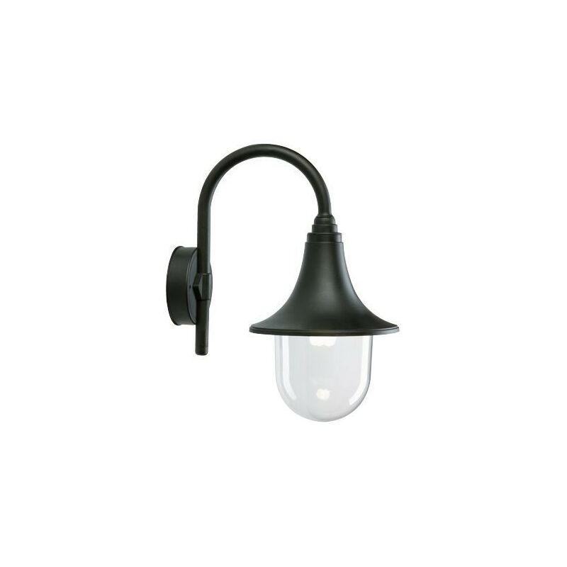 foto del prodotto webmarketpoint applique in basso e27 linea zoe nero