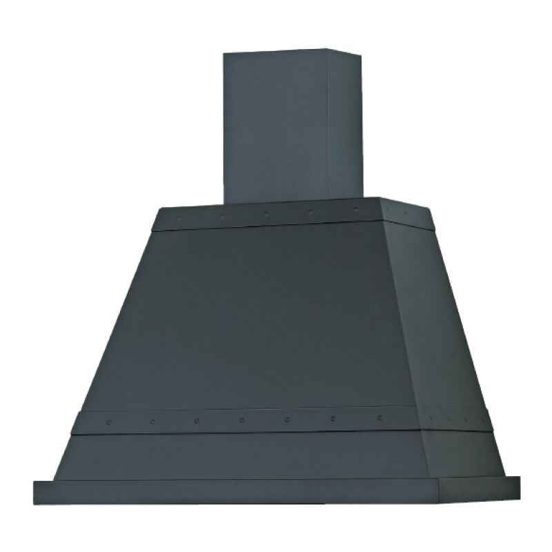 foto del prodotto webmarketpoint - cappa aspirante brooklyn in acciaio inox brunito cm 120