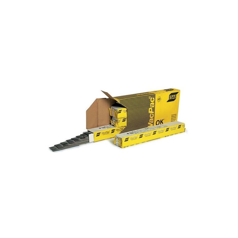foto del prodotto webmarketpoint esab elettrodo basico saldatura elettrodi basici saldare ok 48.03 e7018 1 conf