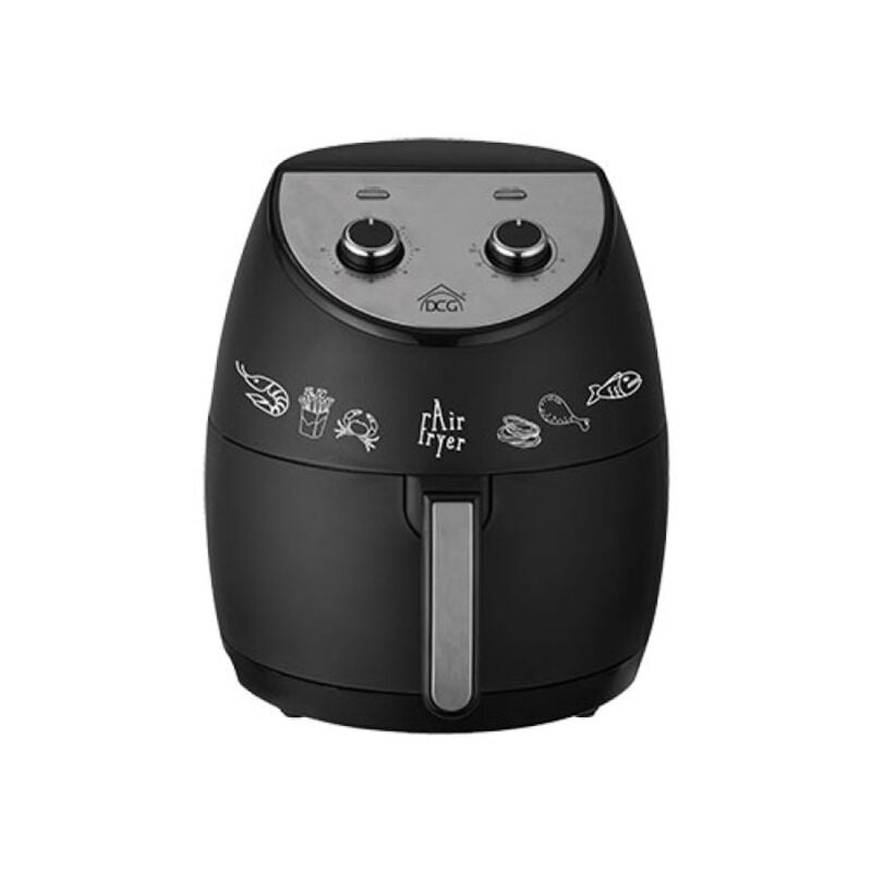 foto del prodotto webmarketpoint friggitrice ad aria fr 3508 dcg 4 lt 1450 watt