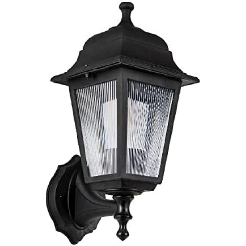 foto del prodotto webmarketpoint lampada a parete abs nera triangolare mdl2826 effez