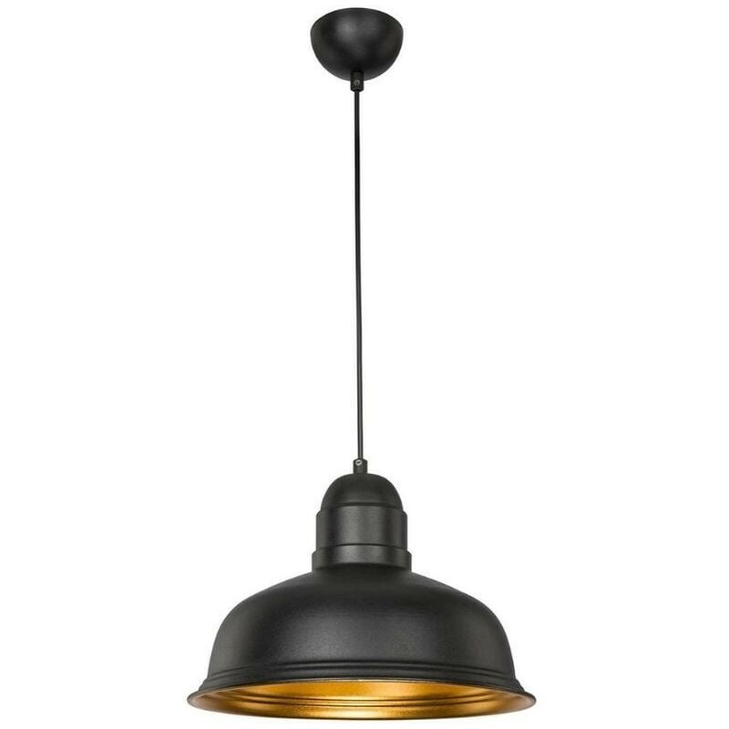 immagine 0 del prodotto webmarketpoint lampada a sospensione kumbet mdl3053 metallo nero interno oro effez