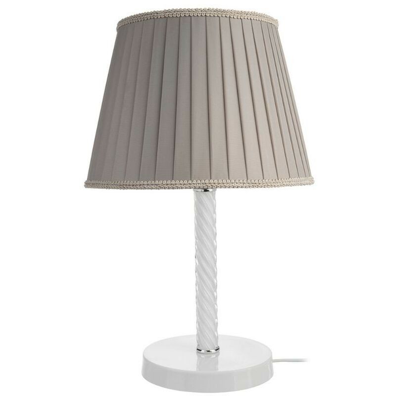foto del prodotto webmarketpoint lampada da tavolo piray asz1277 vetro bianco effez