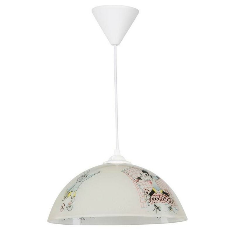 foto del prodotto webmarketpoint lampada per cameretta mufi mdl4164 vetro bianco con disegni effez