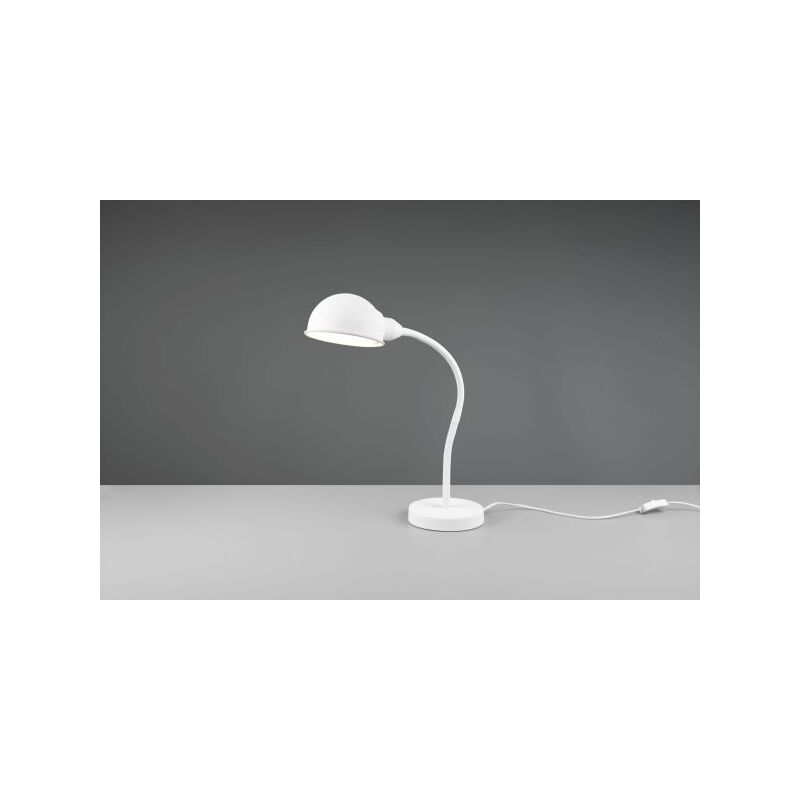foto del prodotto webmarketpoint lampada perry flessibile h.46cm bianca 504900131