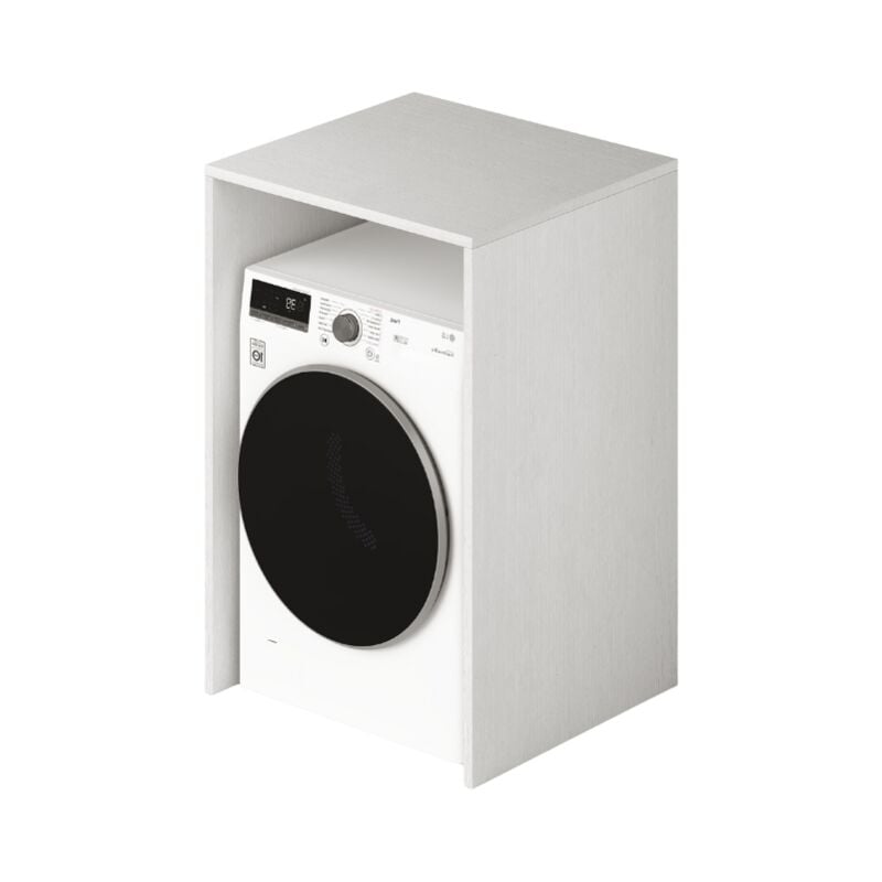 foto del prodotto webmarketpoint mobile copriasciugatrice colore bianco h105x71x65cm