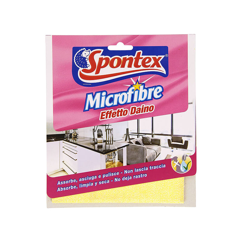 foto del prodotto webmarketpoint panno in microfibra effetto daino spontex orizzonte shop