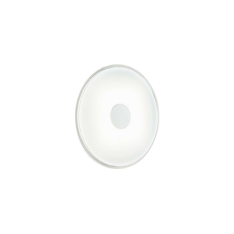 foto del prodotto webmarketpoint plafoniera da interno con telecomando 30w linea lake bianco