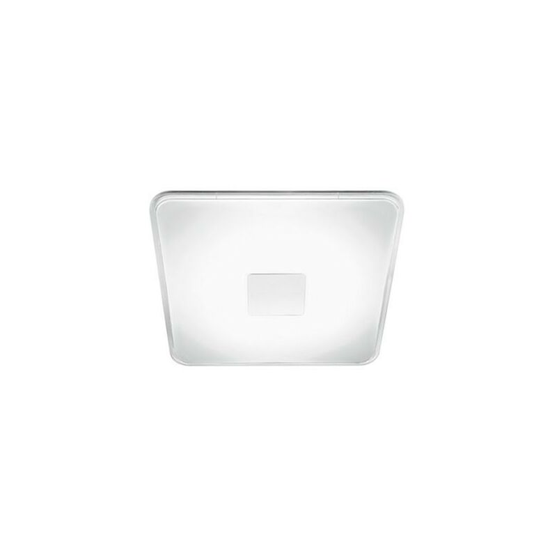 foto del prodotto webmarketpoint plafoniera da interno con telecomando 30w linea prime bianco