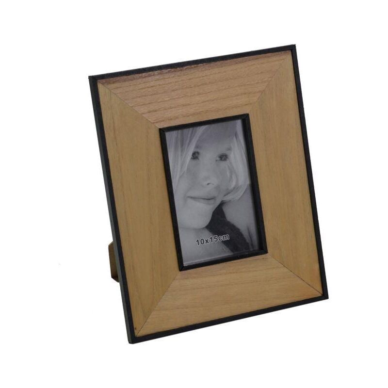 foto del prodotto webmarketpoint - portafoto da tavolo legno budapest rettangolare cm23,5x28,5x1,5