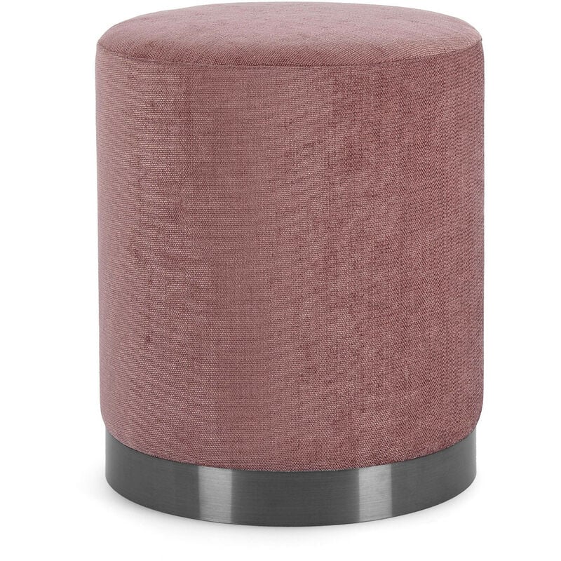 foto del prodotto webmarketpoint pouf ernestine colore dark rose