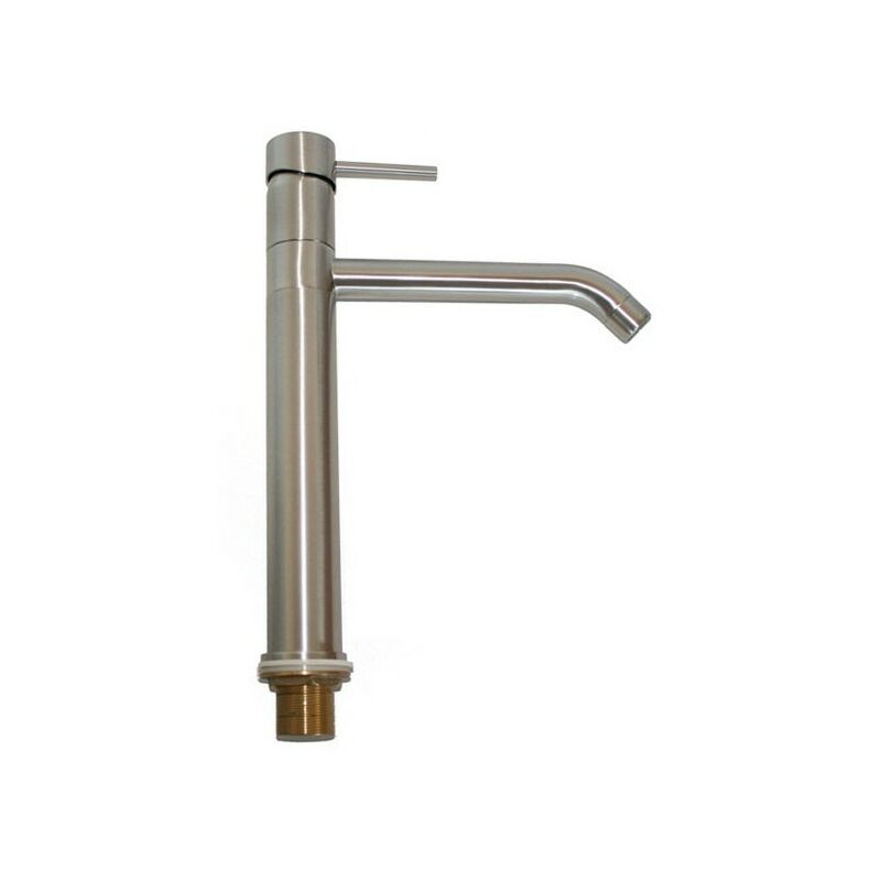 immagine 0 del prodotto webmarketpoint rubinetto miscelatore per lavabo cucina finitura inox h.32,9x19 cm effez