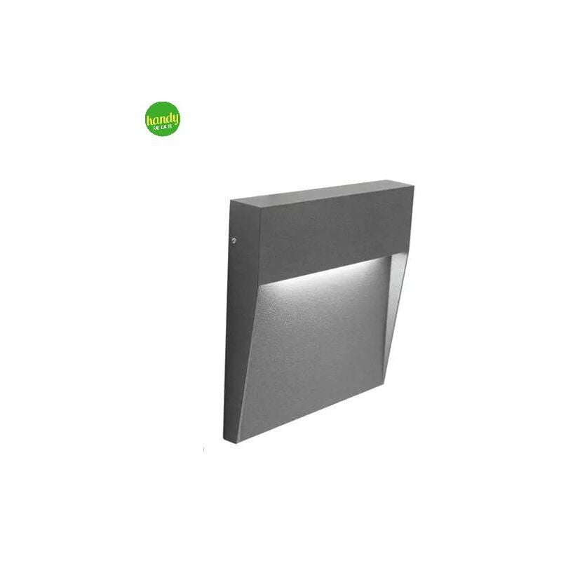 foto del prodotto webmarketpoint segnapasso geo square 6w m16 grafit