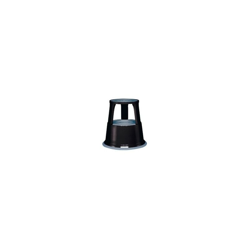 foto del prodotto wedo fase mobile sgabello in metallo nero