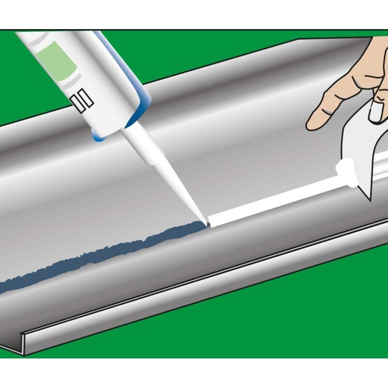 foto del prodotto weicon - flex 310 m ht 200 310 ml resistente alle alte temperature grigio