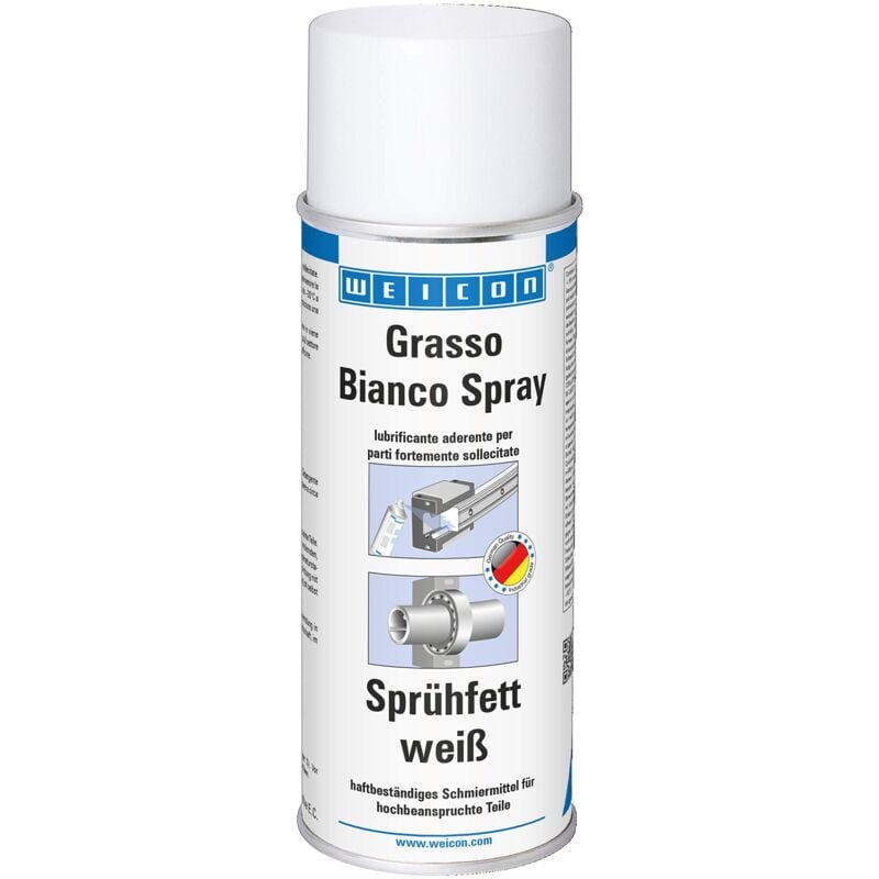 foto del prodotto weicon grasso spray, per cuscinetti a sfera e simili bianco 400 ml