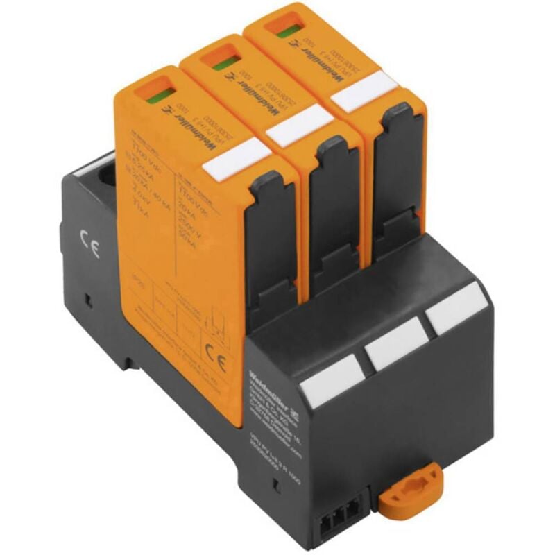 foto del prodotto weidm ller 2530520000 vpu pv i ii 3 1000 e spina protezione sovratensioni 20 ka 1 pz.