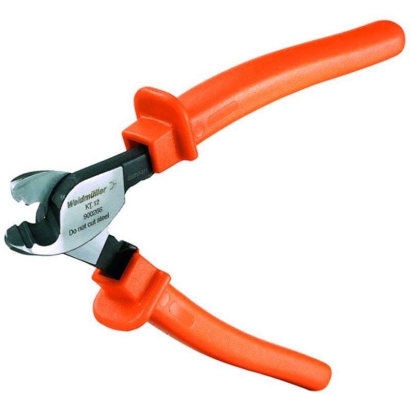 foto del prodotto weidm ller kt 12 9002660000 tronchese per cavi adatto per isolamento cavi in alluminio e rame, fili singoli e multipl