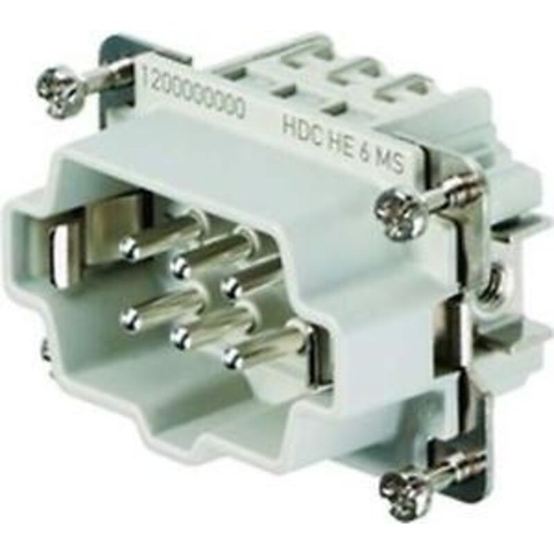 foto del prodotto weidmuller connettore maschio hdc he 6 ms cod. 1200000000 
