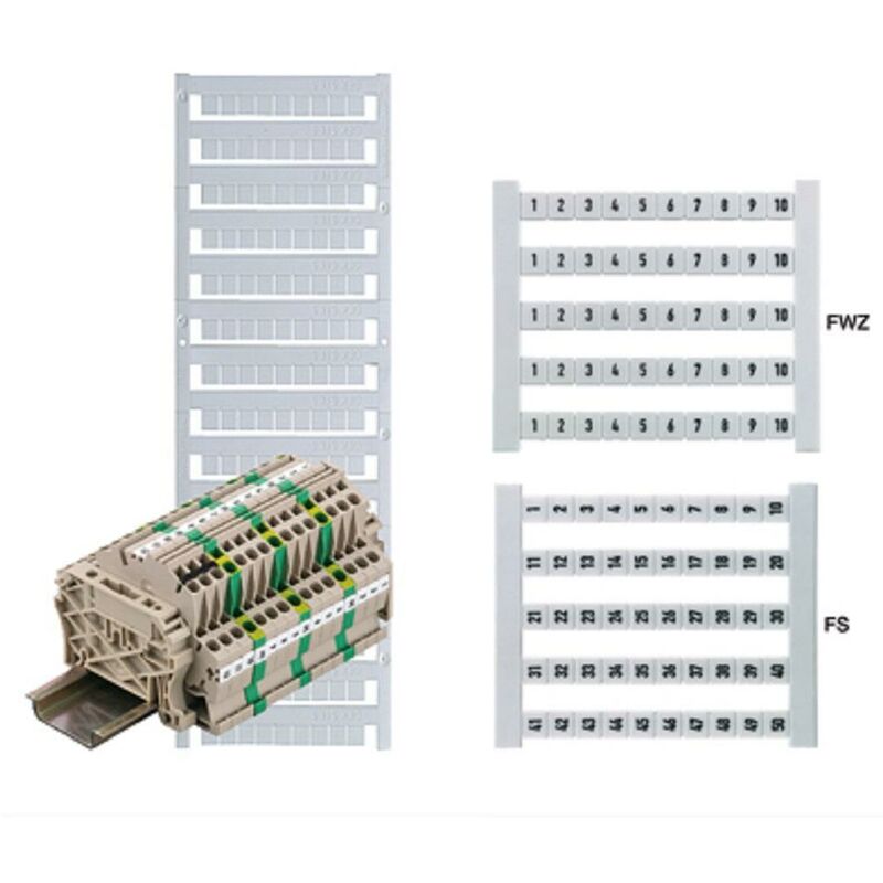 foto del prodotto weidmuller dekafix 5 gw 4 marcatura terminale 0522660004
