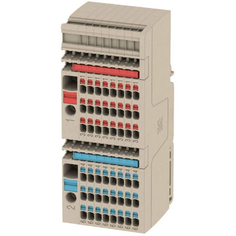 foto del prodotto weidmuller weidm ller 2506370000 morsettiera di distribuzione a molla beige 1 pz.
