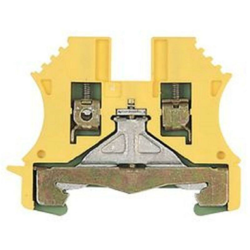 foto del prodotto weidmuller wpe 2,5 giallo verde morsetto componibile w 1010000000