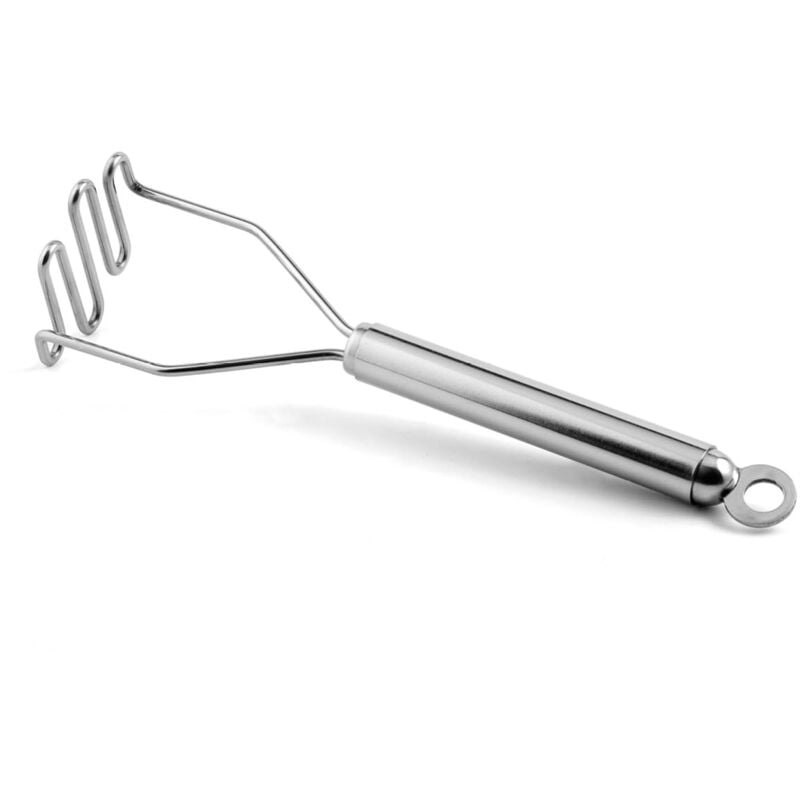 foto del prodotto weis 13851 schiacciapatate, in acciaio inox, colore argento, 20,5 x 5,5 x 5,5 cm
