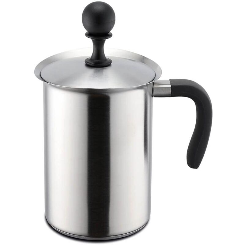 foto del prodotto weis 18300 pentolino per latte 1000 ml, acciaio inossidabile, argento, 9.5 x 9.5 x 16 cm