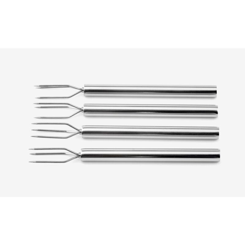 foto del prodotto weis set di 4 forchette per patate bollite, in acciaio inox, argento, 13 x 5 x 2 cm