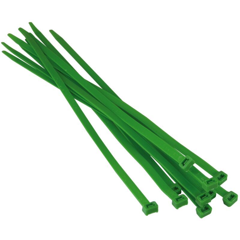 immagine 0 del prodotto weitere unitec 44743 fascetta per cavi, 400 x 8,8 mm, 25 pezzi, colore verde