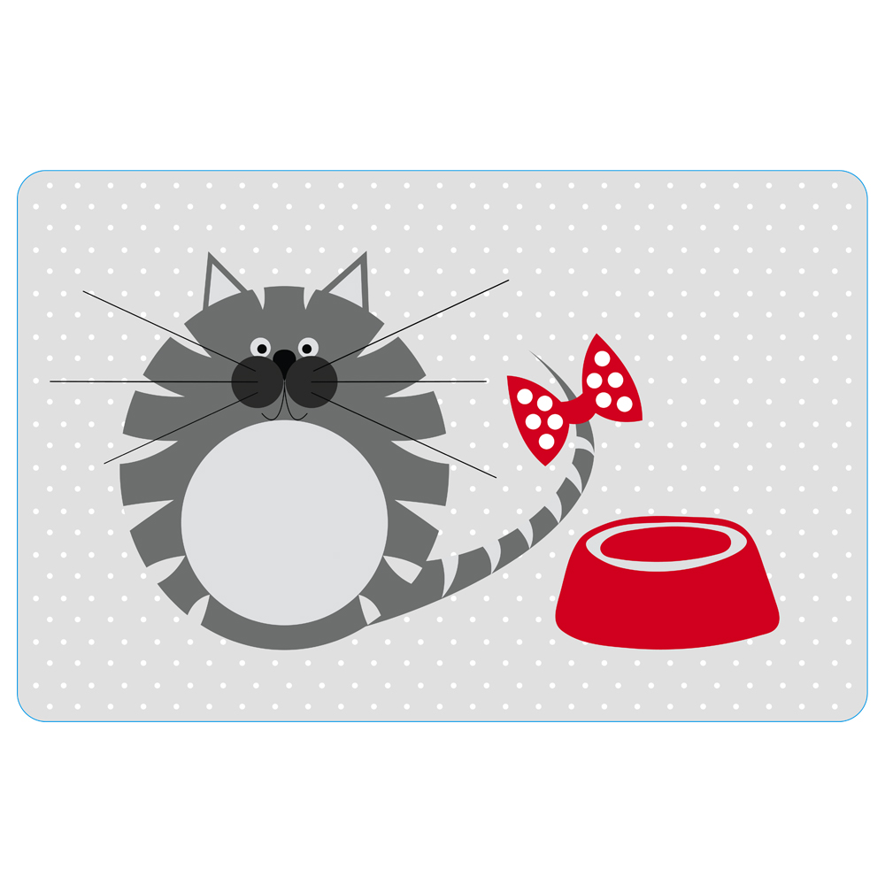 foto del prodotto welcome kit kitten accessori per pappa: sottociotola + ciotola + fontanella - sottociotola + ciotola karlie ascar rosa + fontanella catit
