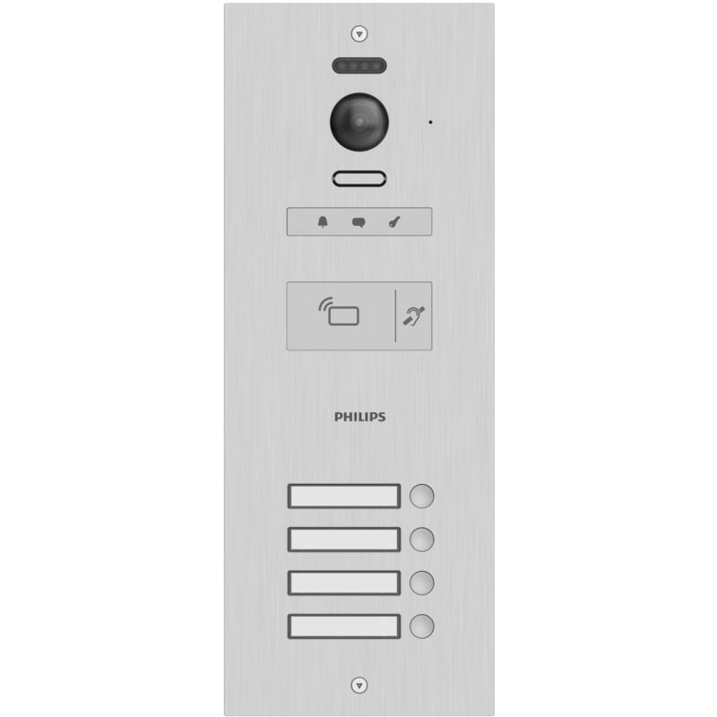 foto del prodotto welcomehive pro 2 video citofono wlan unit esterna alluminio philips