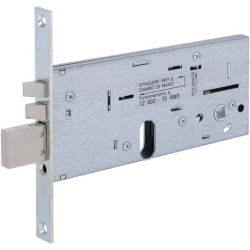 foto del prodotto welka serratura metallo infilare elettrica 306 b.q zin f.mm 16 f.o. scr 3m h.mm 78 e.mm 80 dx sx 1 pezzo