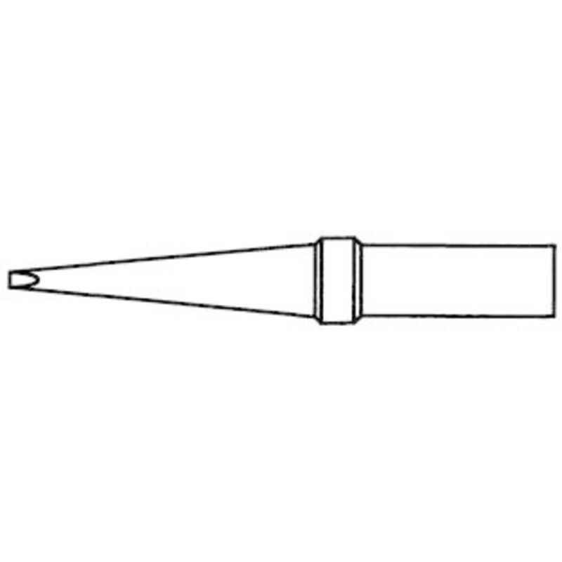 foto del prodotto weller 4etm 1 punta di saldatura forma oblunga dimensione punta 3.2 mm contenuto 1 pz.
