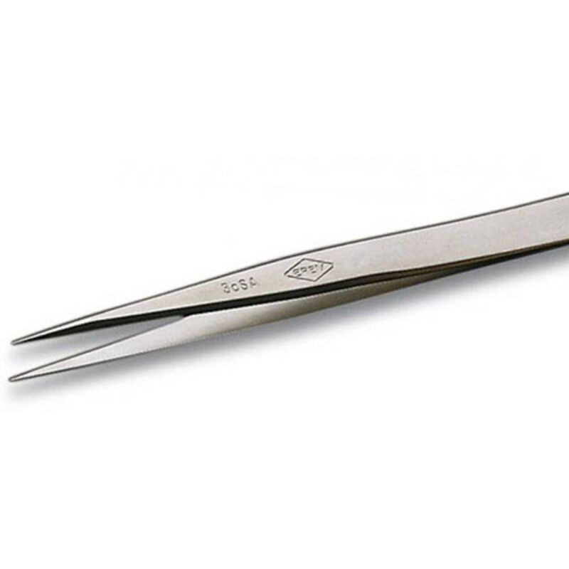 foto del prodotto weller erem 3csa pinzetta di precisione 1 pezzo acuminate, fini 110 mm