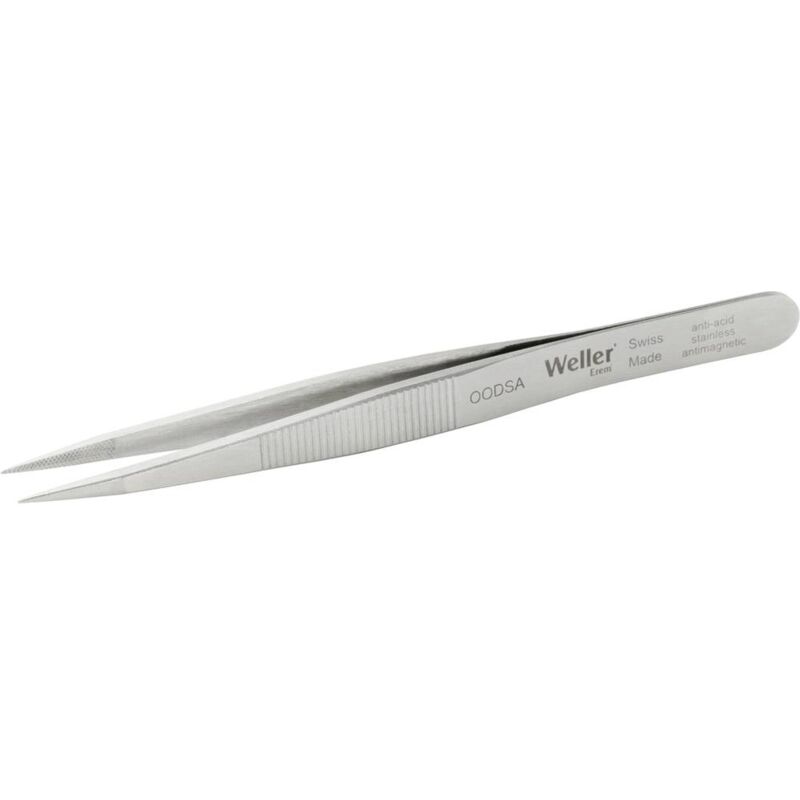 foto del prodotto weller erem oodsa pinzetta di precisione acuminate, fini 120.00 mm