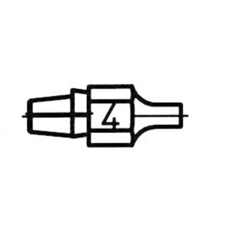 foto del prodotto weller ugello di aspirazione dx 114 t0051314499 dimensione punta 1.8 mm lunghezza punte 23 mm contenuto 1 pz.