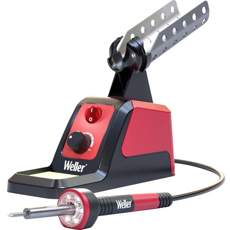 foto del prodotto weller wlsk3023c stazione di saldatura analogica 30 w 400 c max incl. illuminazione a led, incl. punta di saldatura