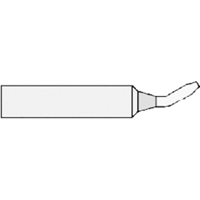 foto del prodotto weller xnt ax punta di saldatura forma a scalpello, curva dimensione punta 1.6 mm contenuto 1 pz.