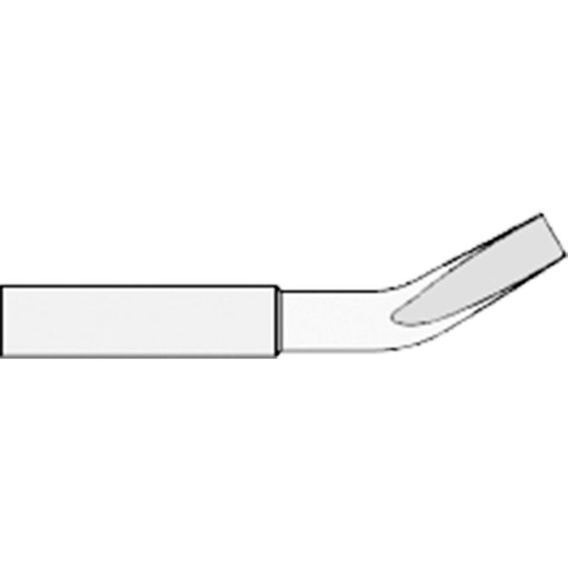 foto del prodotto weller xnt mx punta di saldatura forma a scalpello, curva dimensione punta 3.2 mm contenuto 1 pz.