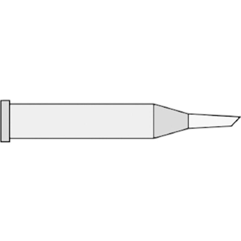 foto del prodotto weller xt gw3 punta di saldatura punta saldante dimensione punta 0.8 mm lunghezza punte 41.5 mm contenuto 1 pz.