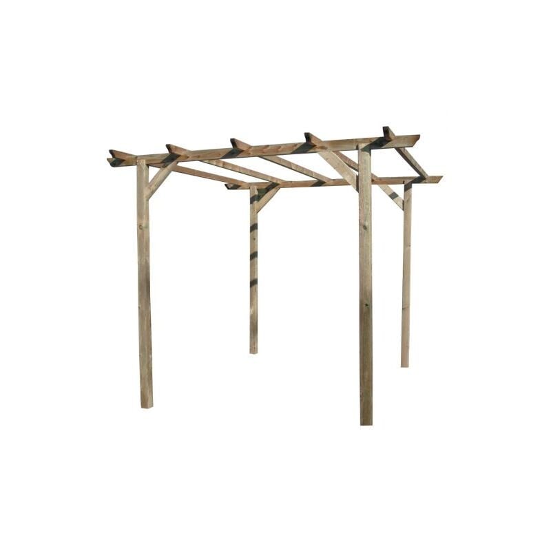 foto del prodotto wellton sp.zo.o. pergola impregnata cm.300x300x220 h