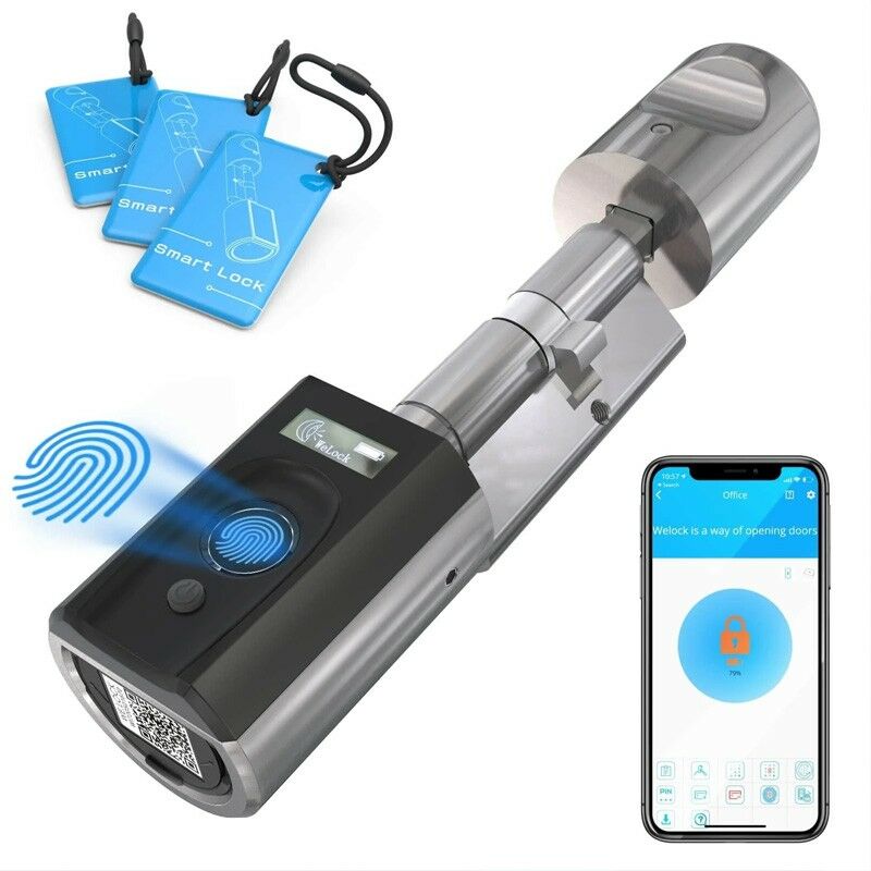 foto del prodotto welock touch41 cilindro elettronico per serratura smart con impronta digitale