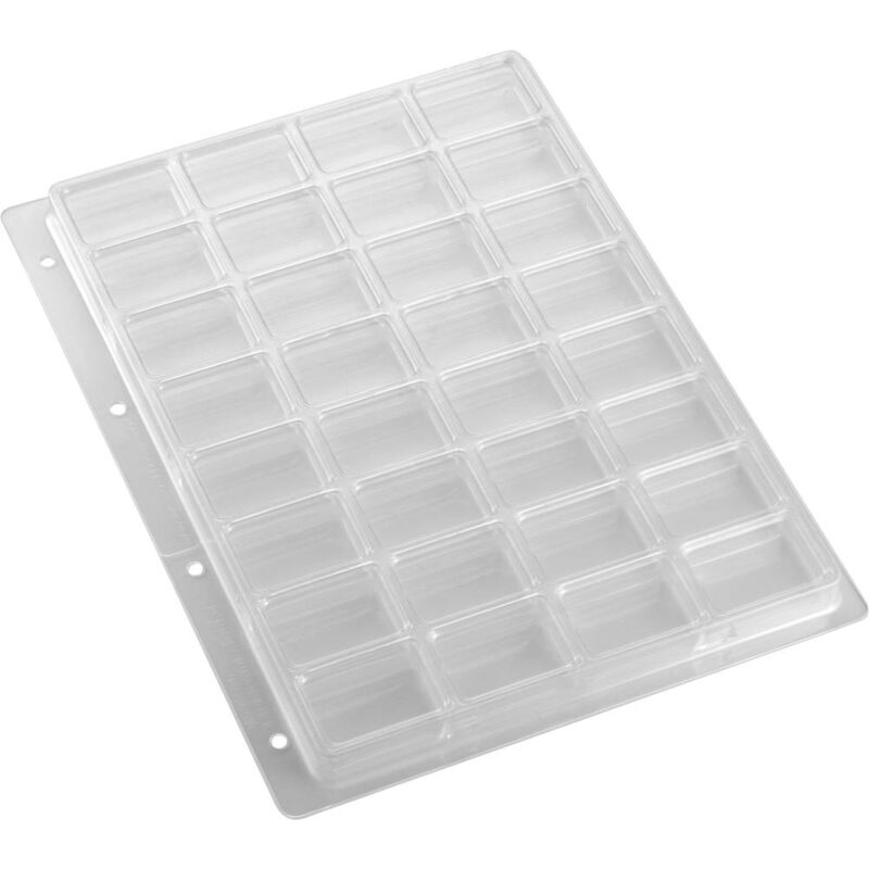 foto del prodotto weltron 902100 inserto divisorio l x l x a 305 x 231 x 16.8 mm scomparti 32 suddivisione fissa contenuto 1 pz.