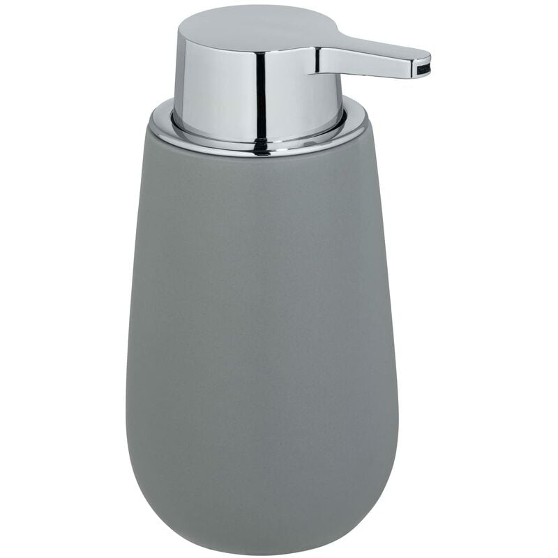 foto del prodotto wenko 23648100 dispenser per sapone, grigio, 9, 5 x 16 x 8 cm
