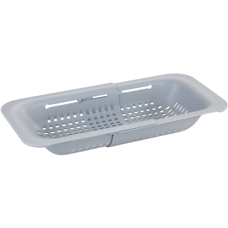 foto del prodotto wenko colino per lavello sivo grigio chiaro, ideale per lavare frutta e verdura, 36,5 50,0 x 7 x 20 cm