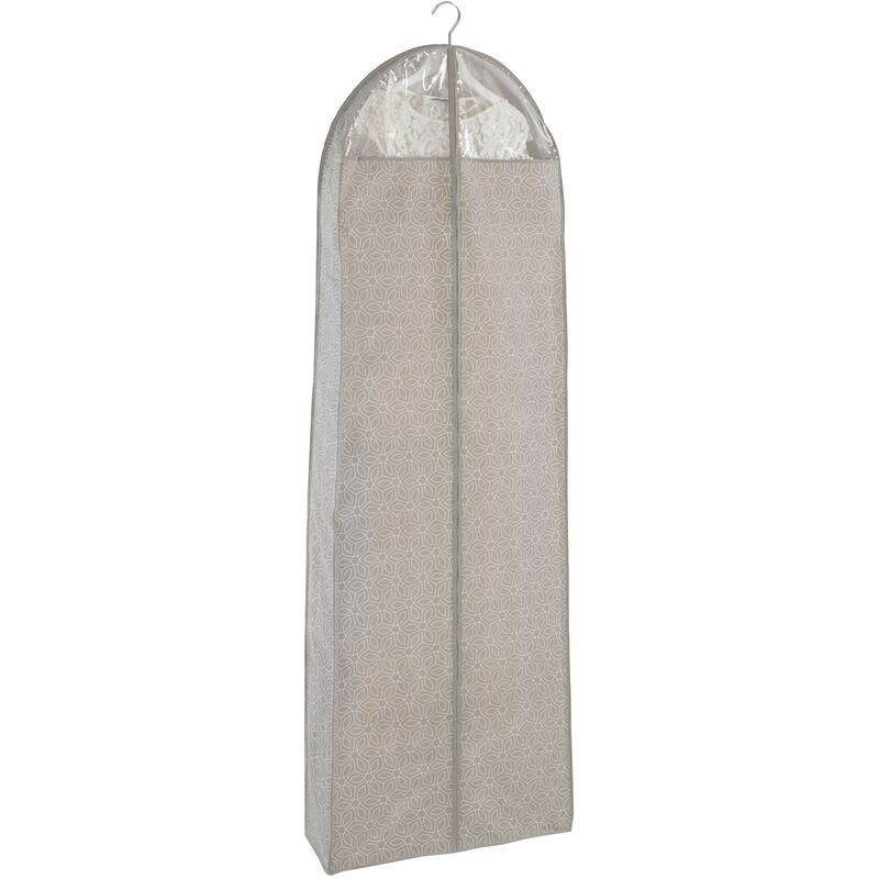 foto del prodotto wenko copertura per abiti balance, copertura per abito con cerniera finestra trasparente e apertura per appendiabiti, 100 polipropilene, 180x60