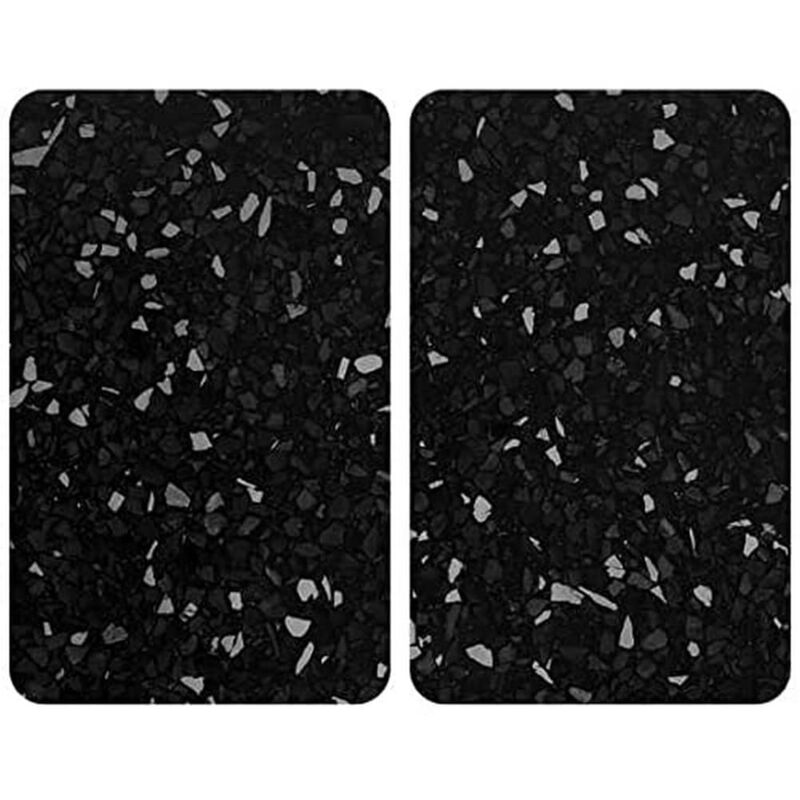 foto del prodotto wenko copertura per fornello universale terrazzo, set 2 pezzi per tutti i tipi di fornelli in vetro temperato, utilizzabile anche come tagliere,