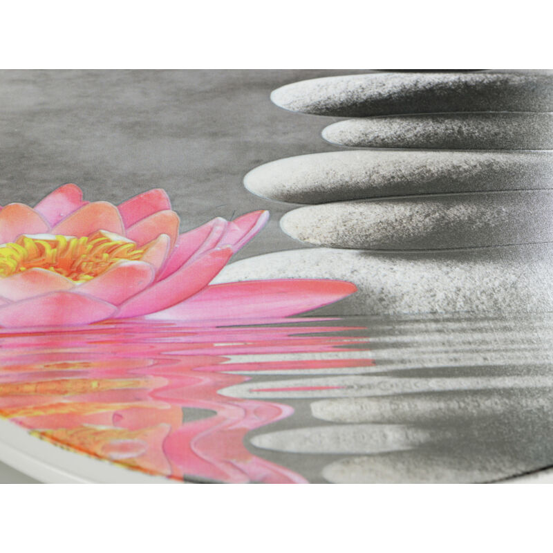 foto del prodotto wenko copriwater originale water lily, copriwater con freno di caduta, sganciabile, fissaggio in acciaio inox, termoplastico, 36,5x45 cm,